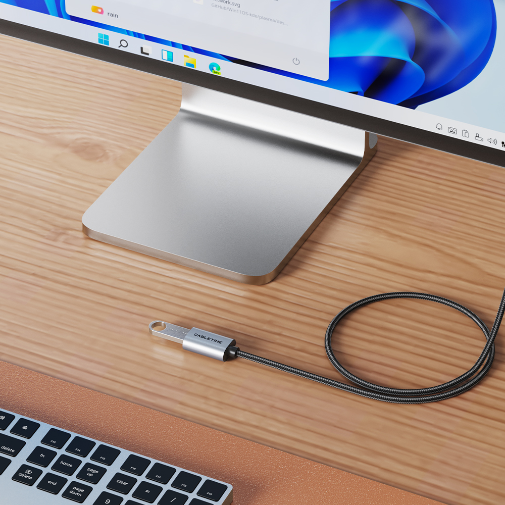 케이블타임 USB3.0 M to F 연장 케이블 연장선 CA17 1m, 1개 - 상세 이미지 3