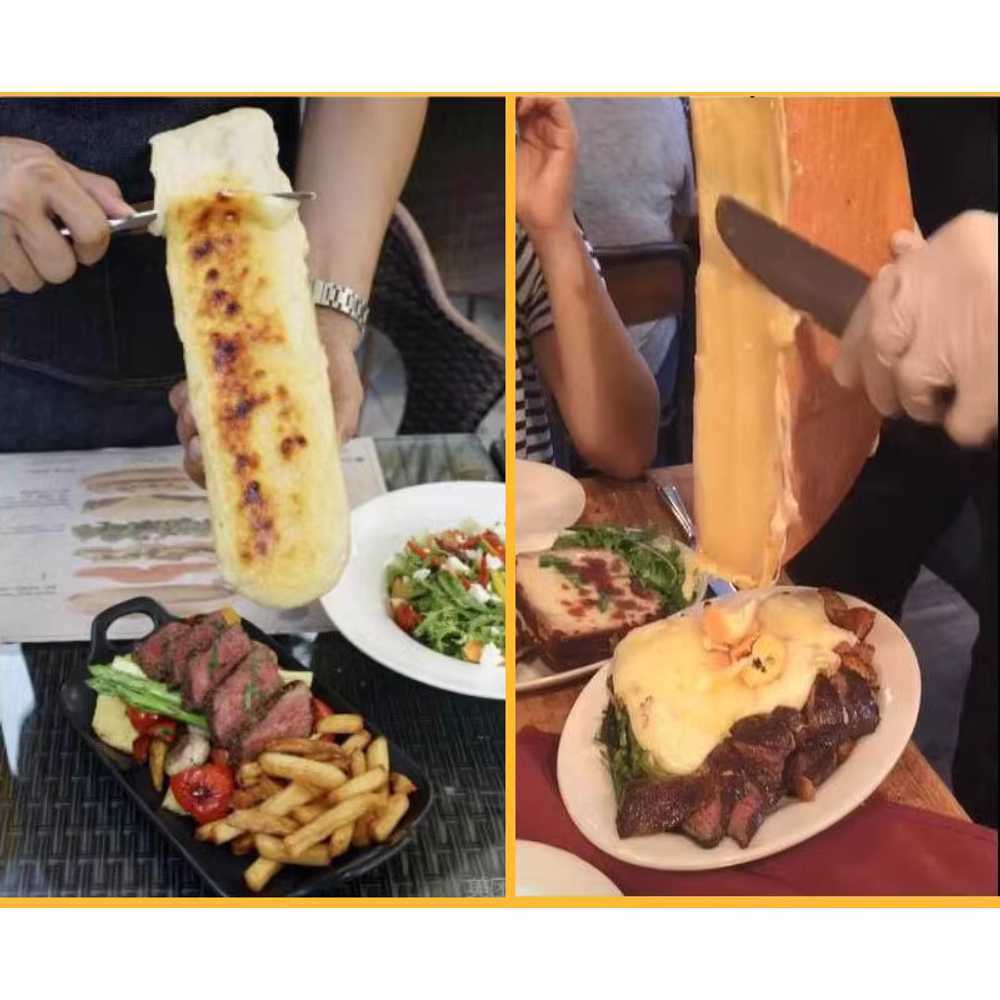 라끌렛 치즈 그릴 녹이는 기계 가열기 워머 히팅기 1구 이미지 7