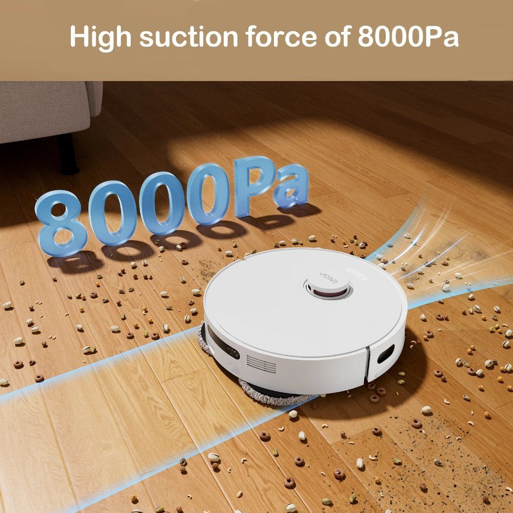 올인원 로봇청소기 로봇발 엣지물걸레 안티탱글브러쉬 8000pa P20 Pro 이미지 6