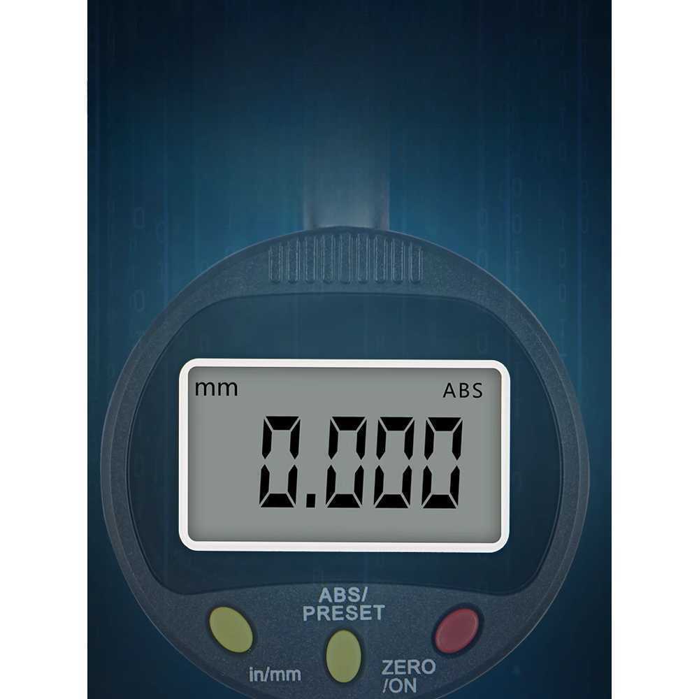 깊이 측정기 게이지 정밀도 0.001mm 디지털 측정 공구 다이얼 0-12 + 비교표 100x150mm - 상세 이미지 4