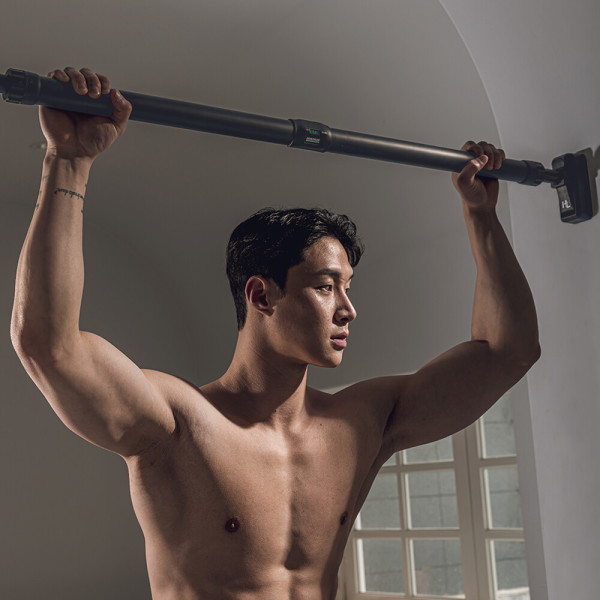 헬스럽 더블락 문틀 철봉 턱걸이 운동기구 가정용 풀업바 실내 집 홈트레이닝 홈트 단축