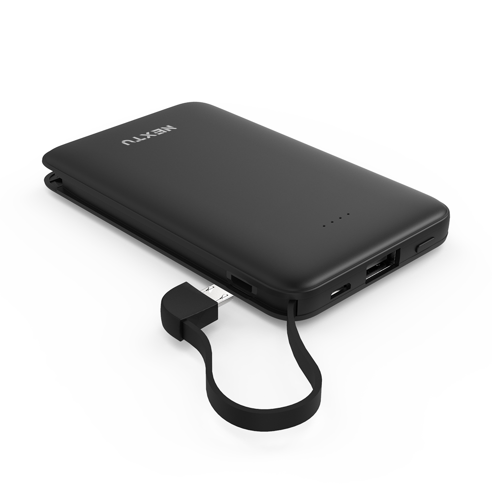 넥스트 NEXT-5005PBCB 케이블 일체형 5000mAh 휴대용 보조배터리 - 상세 이미지 5