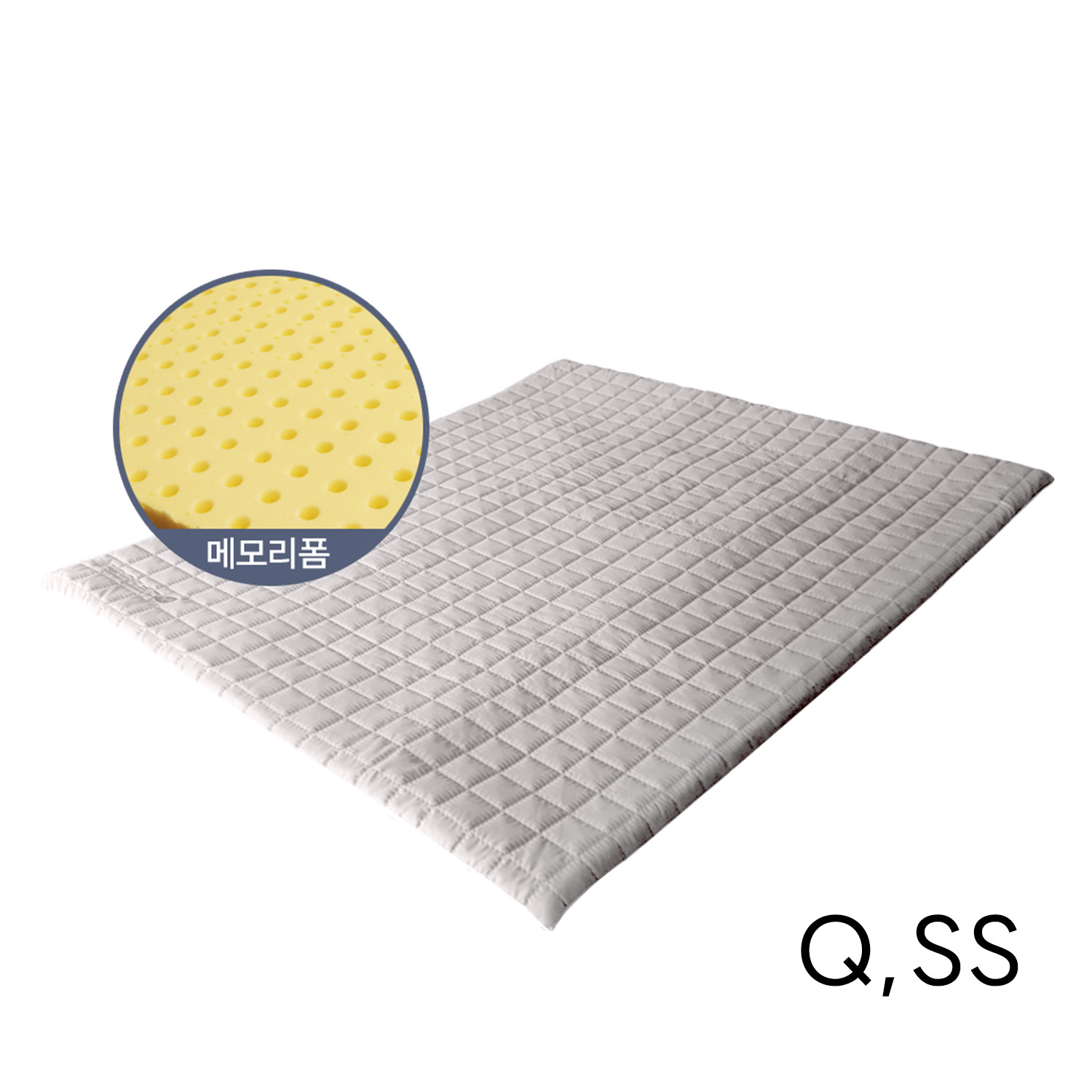 가보건강침대 돌침대 흙침대 마이크로 메모리폼 매트 토퍼 사계절 미끄럼방지 퀸 싱글 소파