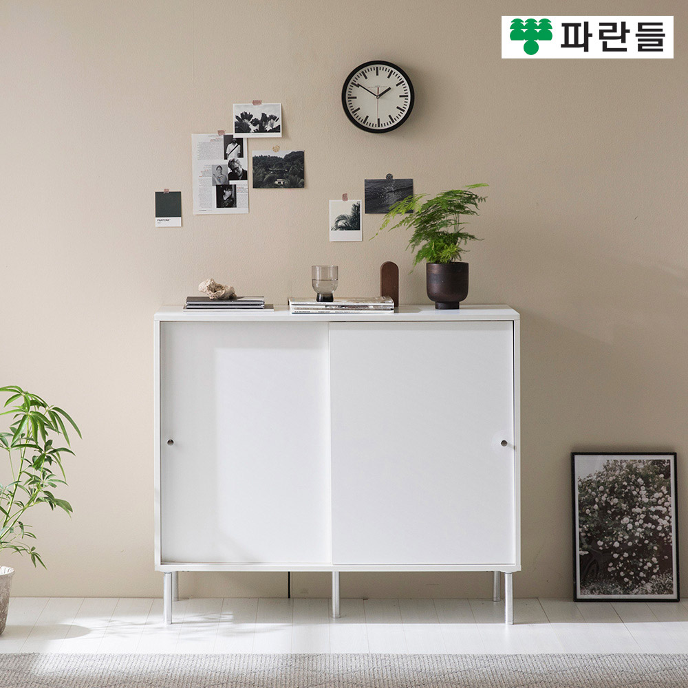 파란들가구 높은다리 1000 미닫이 도어수납장 다용도수납장 - 상세 이미지 2