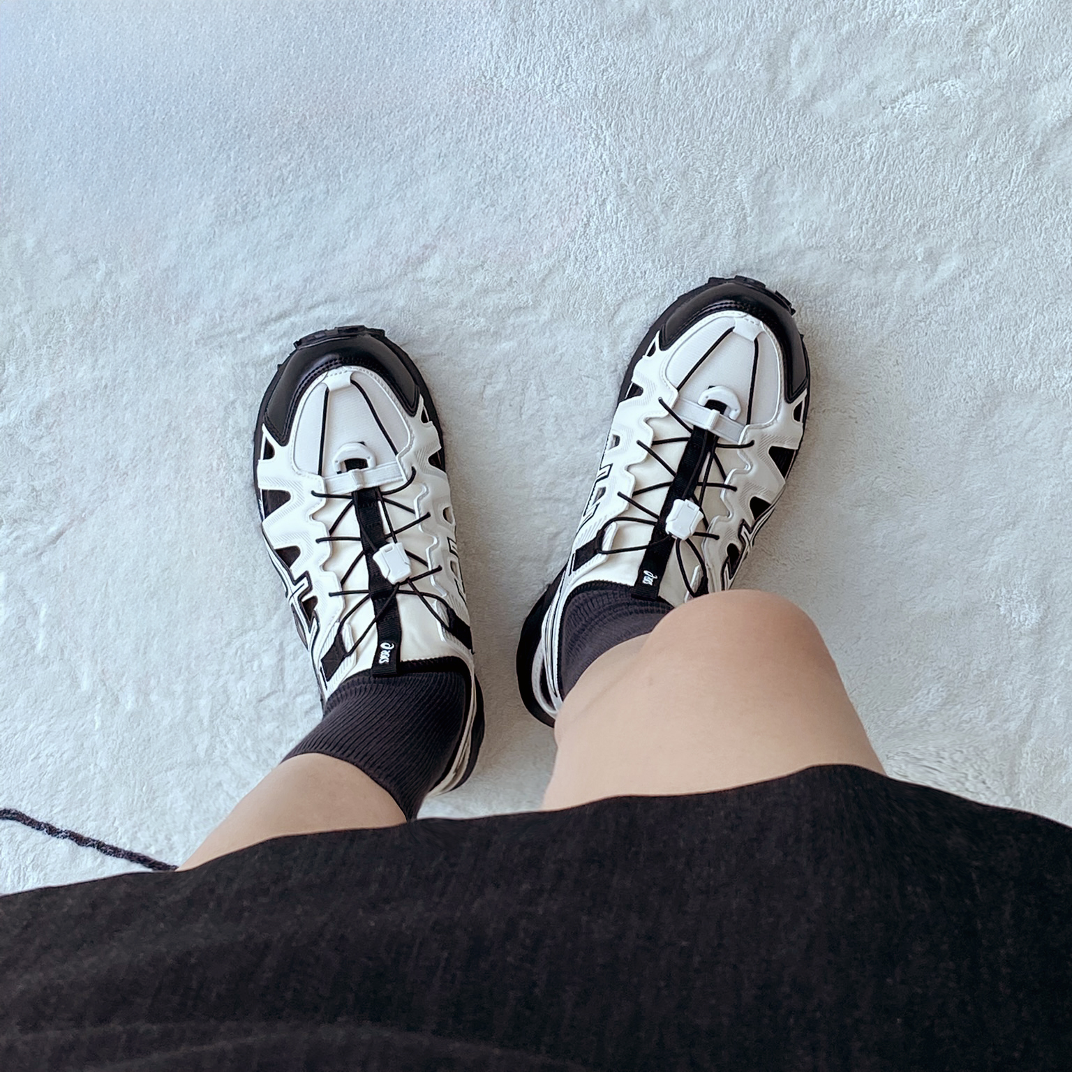 아식스 젤 소노마 SE 트레일 샌들 베이지 블랙