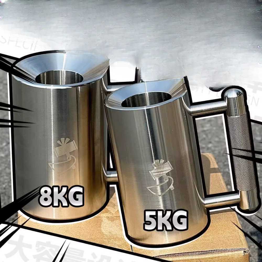 덤벨 손잡이 머그컵 근육 헬스장 기념품 운동 선물 6kg-100ml (5-10kg) - 상세 이미지 3