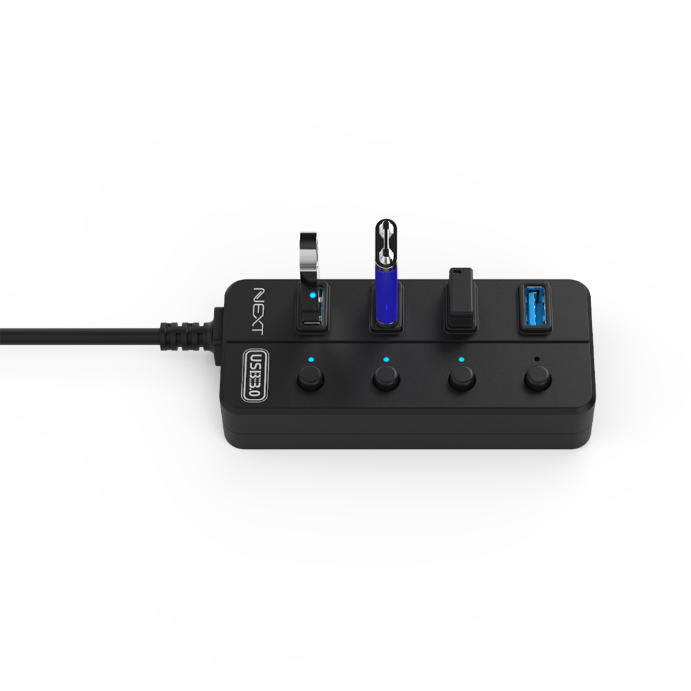 넥스트 NEXT-715TC USB,허브,HUB,무전원허브,4포트허브,타입C - 상세 이미지 4