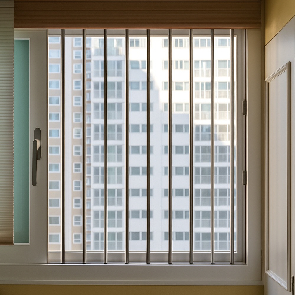 단독 / 아텍스 304올스테인레스 방범창 특허받은 2중보안 셀프 방범 국내산