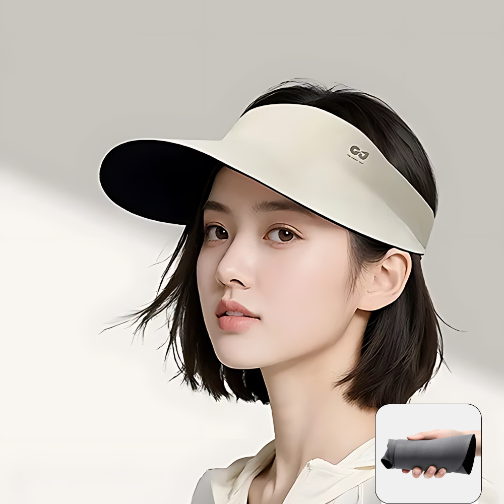 썬캡 햇빛가리개모자 자외선차단 러닝선캡 썬바이저 - 상품 이미지