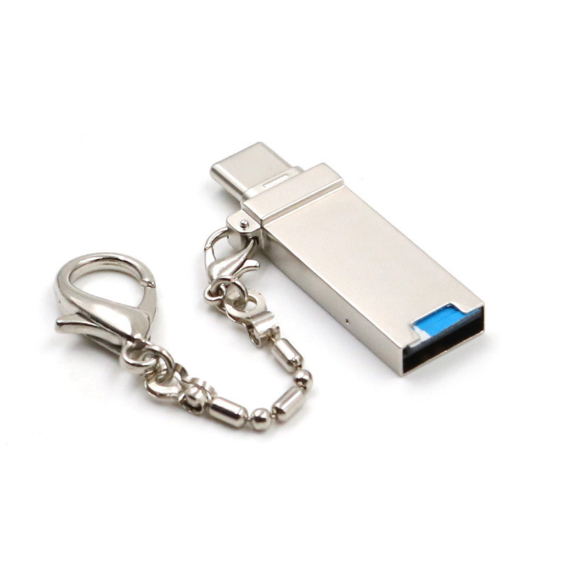 MicroSD카드 리더기 C타입 TF카드 마이크로 USB-A C 포트 2in1 연결 - 상세 이미지 5