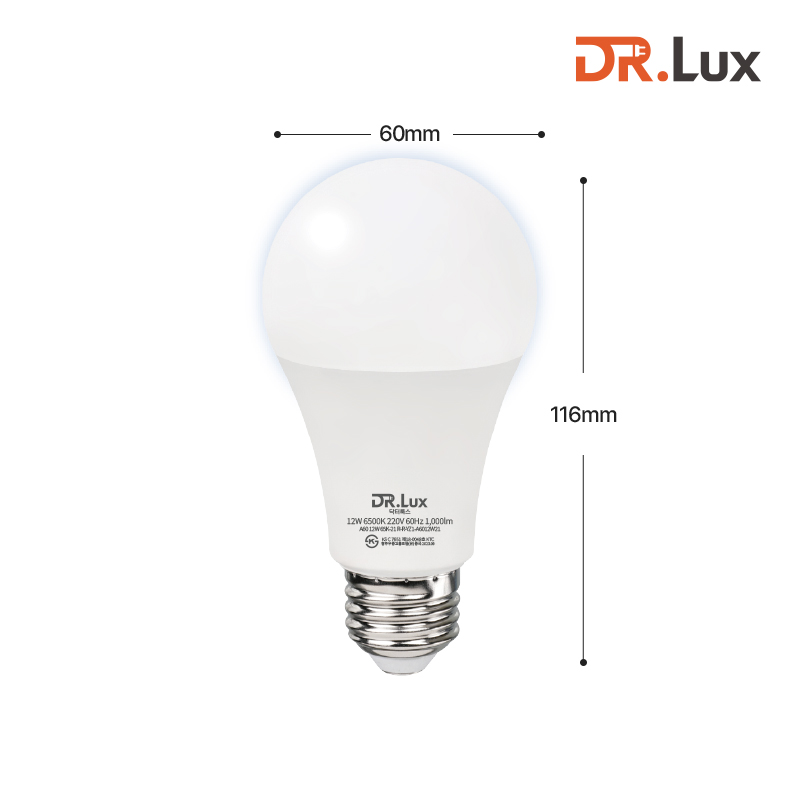 LED 전구 램프 12W, 주광색, 10개