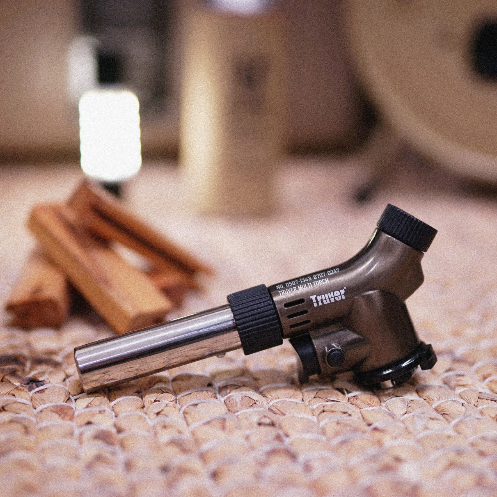 트루버 캠핑 요리용 토치 불맛 가정용 부탄 가스 액화방지