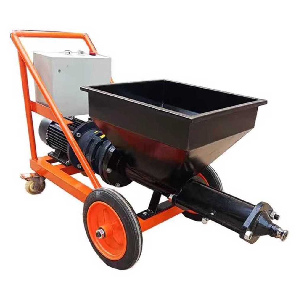 시멘트 몰탈 주입기 고압 분사기 그라우팅 미장 펌프 380V 3KW - 상품 이미지