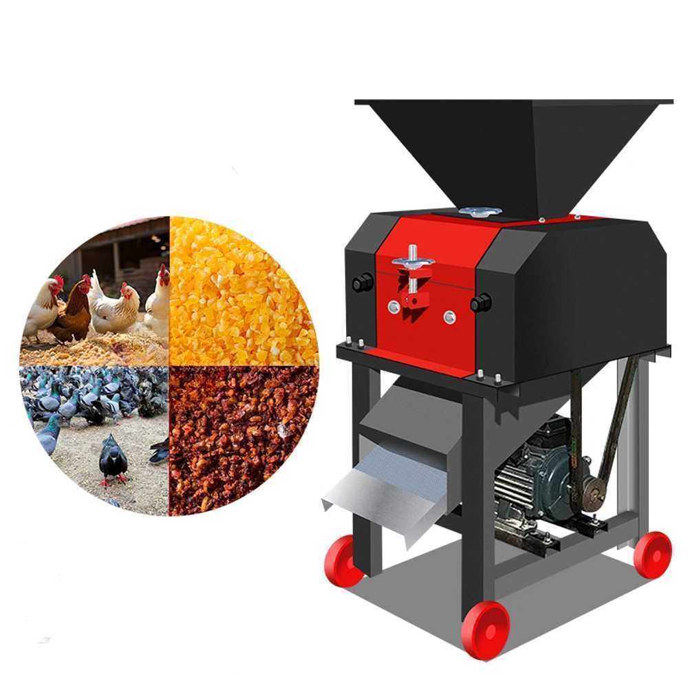 사료 곡물 분쇄기 자동 가축 먹이 제조기 옥수수 가공 180모델 5.5kw 2상 구리 - 상품 이미지