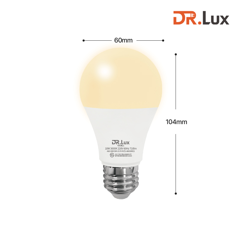 LED 전구 램프 10W, 전구색, 1개 - 상세 이미지 4