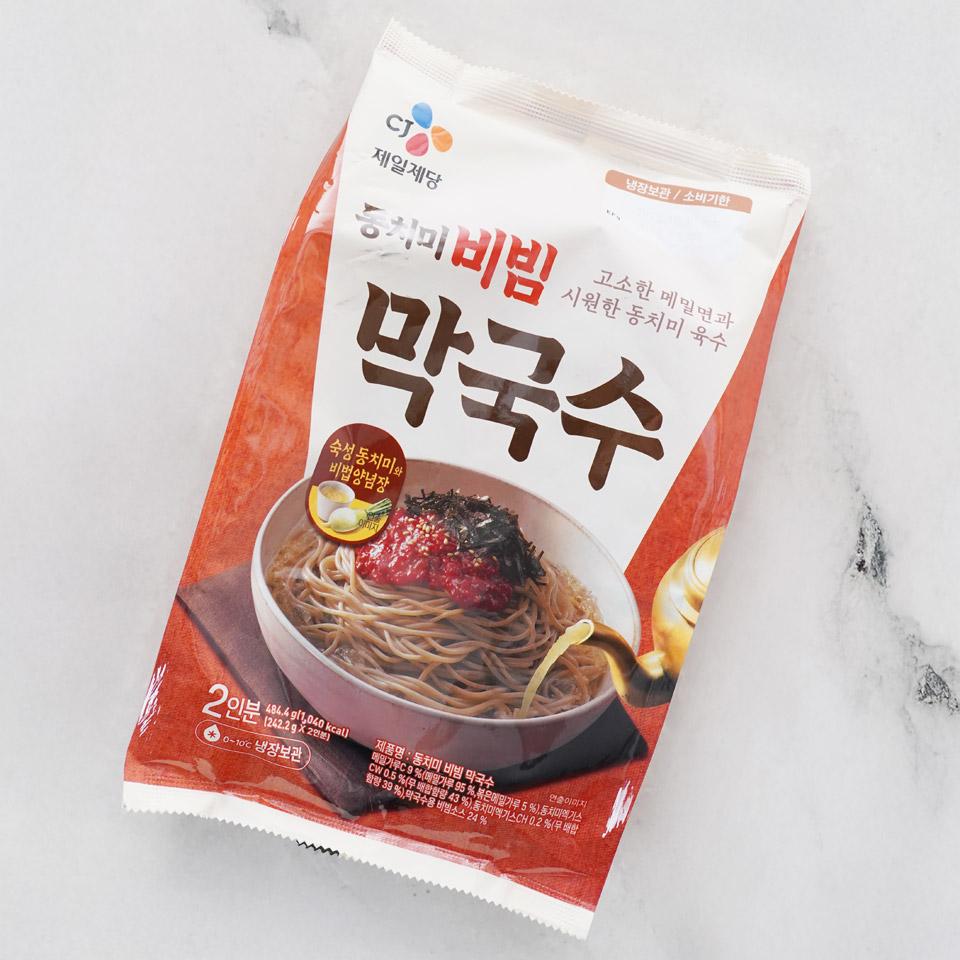 메가마트 CJ 시원한 동치미 비빔막국수 484.4g - 상세 이미지 2