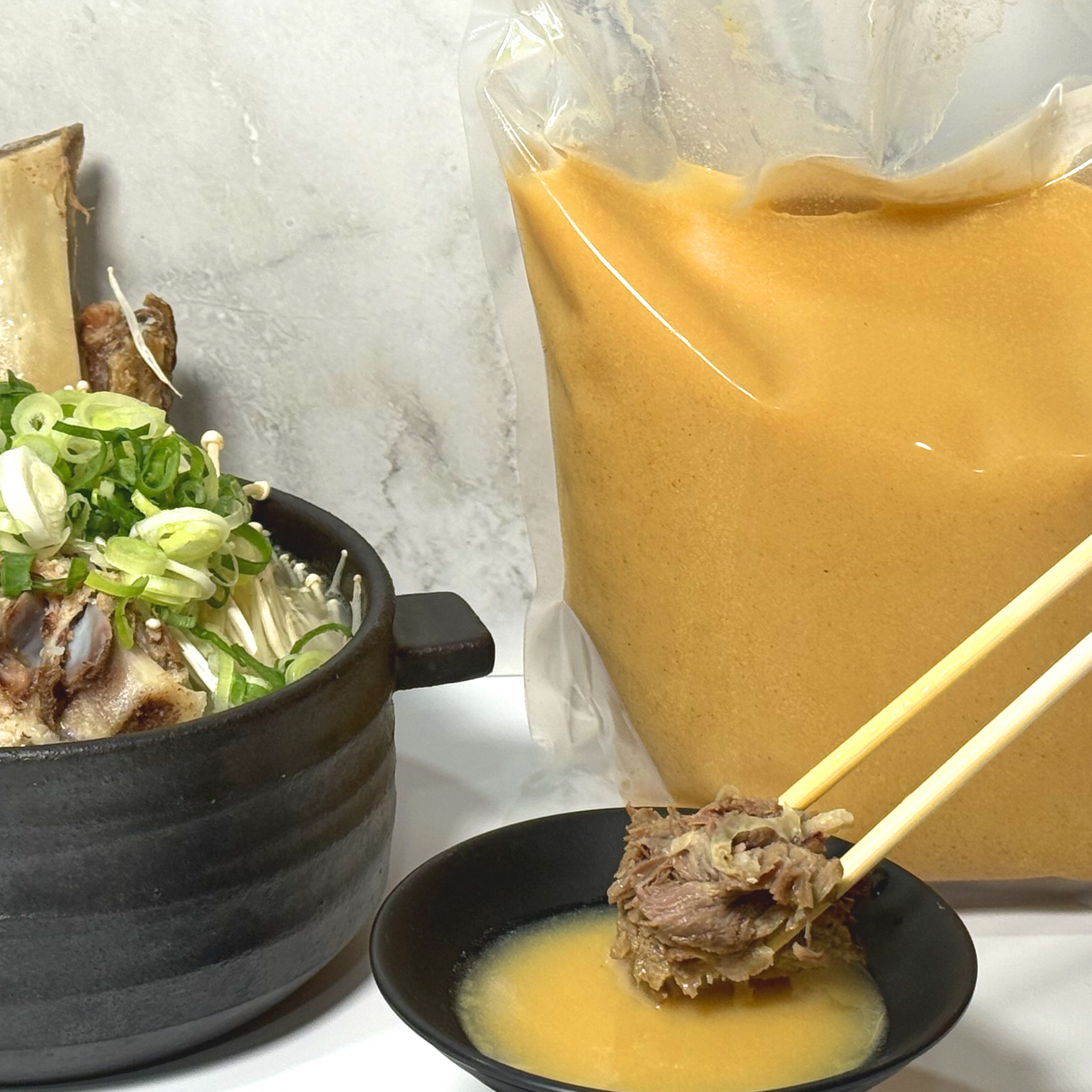 모두의국밥 겨자 소스 3kg 도매 대용량 국밥재료 식당업소용 감자탕뼈해장국갈비탕소스