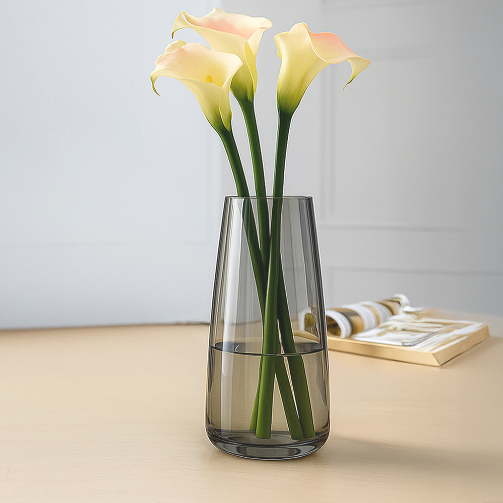 레토 화병 유리 꽃병 인테리어 오브제 집들이선물 (Aurora) LIA-V01