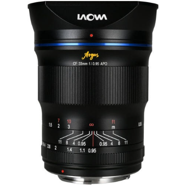 Laowa Argus 33mm F0.95 CF APO (FE/Z/RF/EF-M/X-MOUNT)