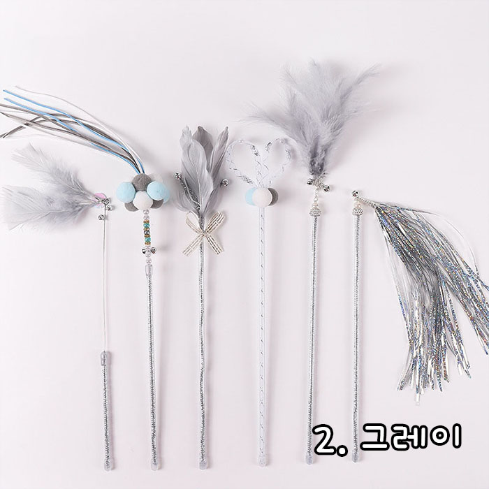 다묘집사 고양이 낚시대 6개 set - 상세 이미지 3