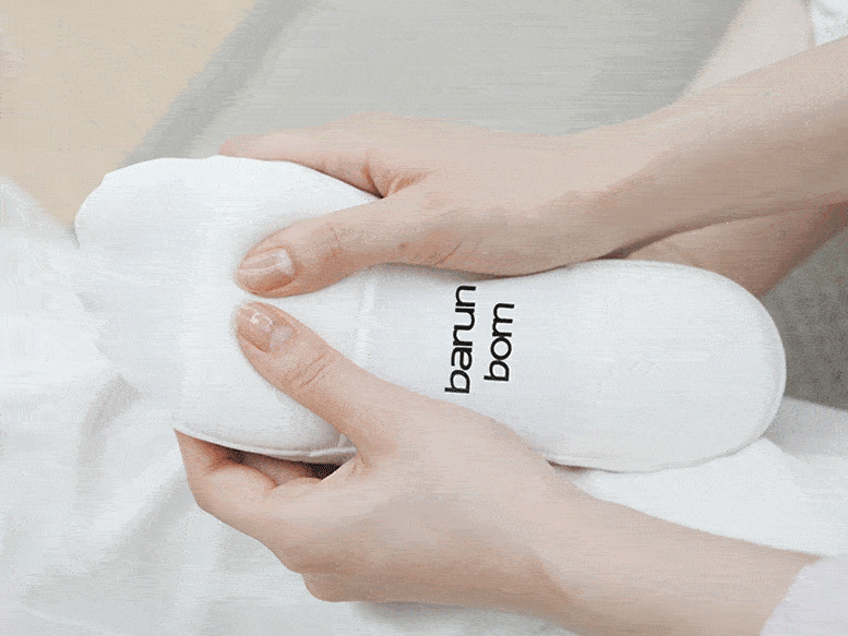 바른본 족저근막염 양말 하프쿠션 5켤레 세트 깔창 보호대 임산부 주부 발통증 이미지 2