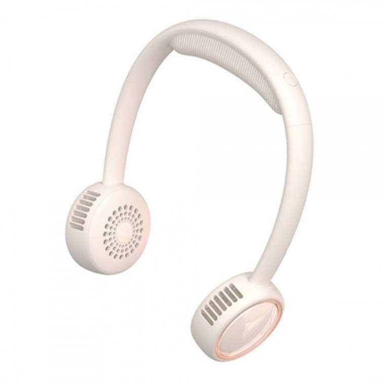 휴대용 (크림화이트) (ABNC001) 알보라다 넥밴드 선풍기