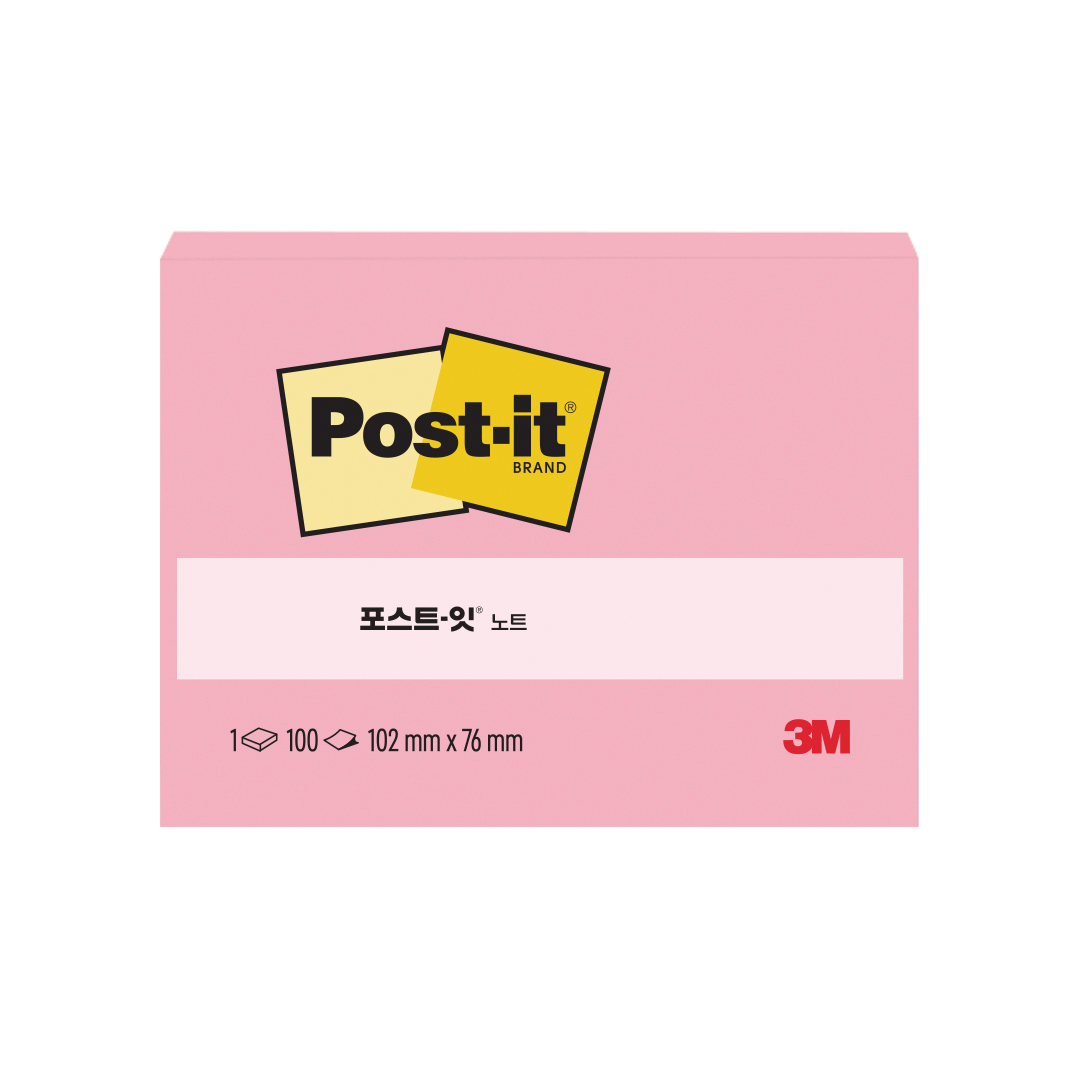 3M 포스트잇 직사각 657 100매 - 상세 이미지 2