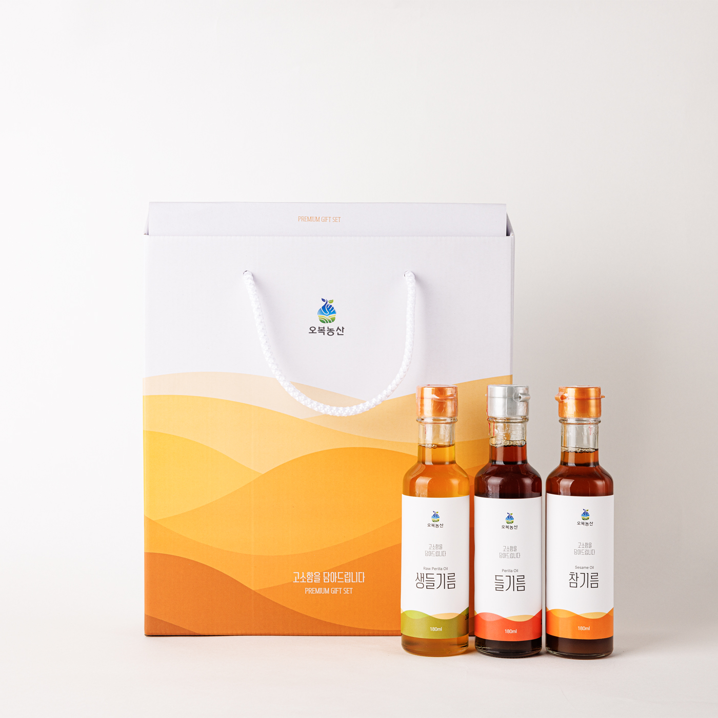 [당일착유] 고창 오복농산 냉압착 국산 참기름 들기름 생들기름 180ml (신선도 보장) 이미지 4