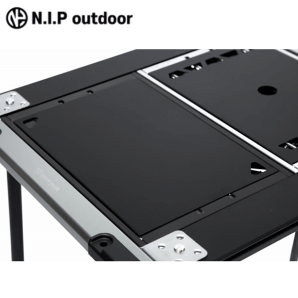 N.I.P 파워 플랫버너 전용 탑 플레이트 IN 블랙 평탄오덕용 플랫 버너 상판