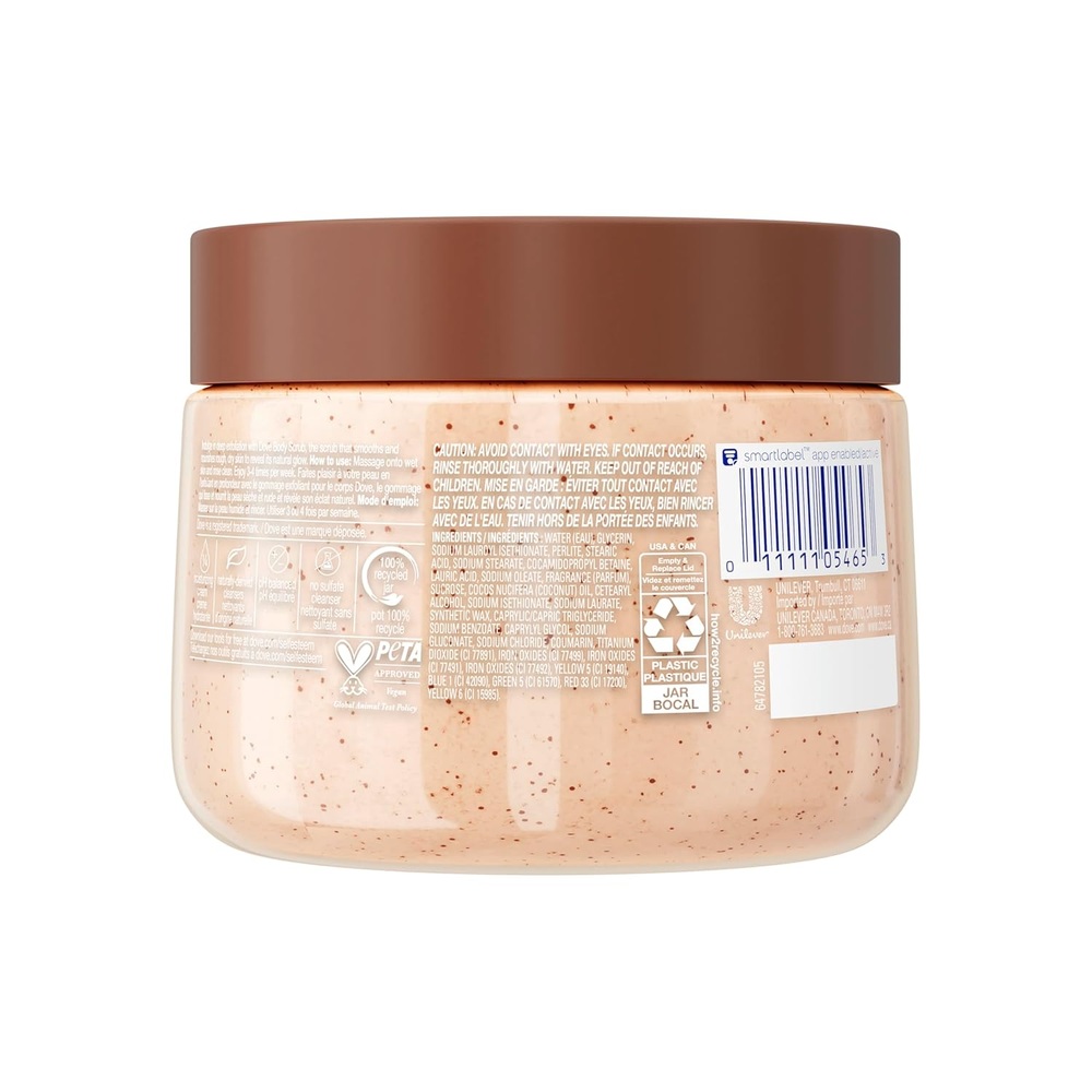 도브 브라운슈가 앤 코코넛 바디스크럽 450ml - 상세 이미지 3