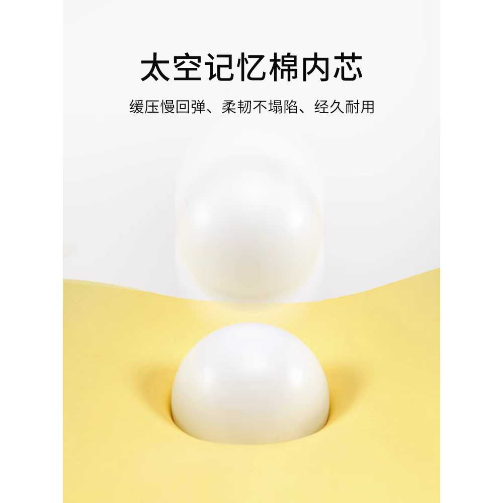 엎드려 자기 베개 얼굴 압박 줄여주는 수면 베개 딥 그레이 - 상세 이미지 5