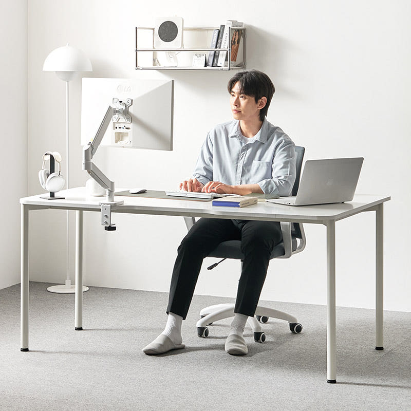 코너 책상 활용 예시