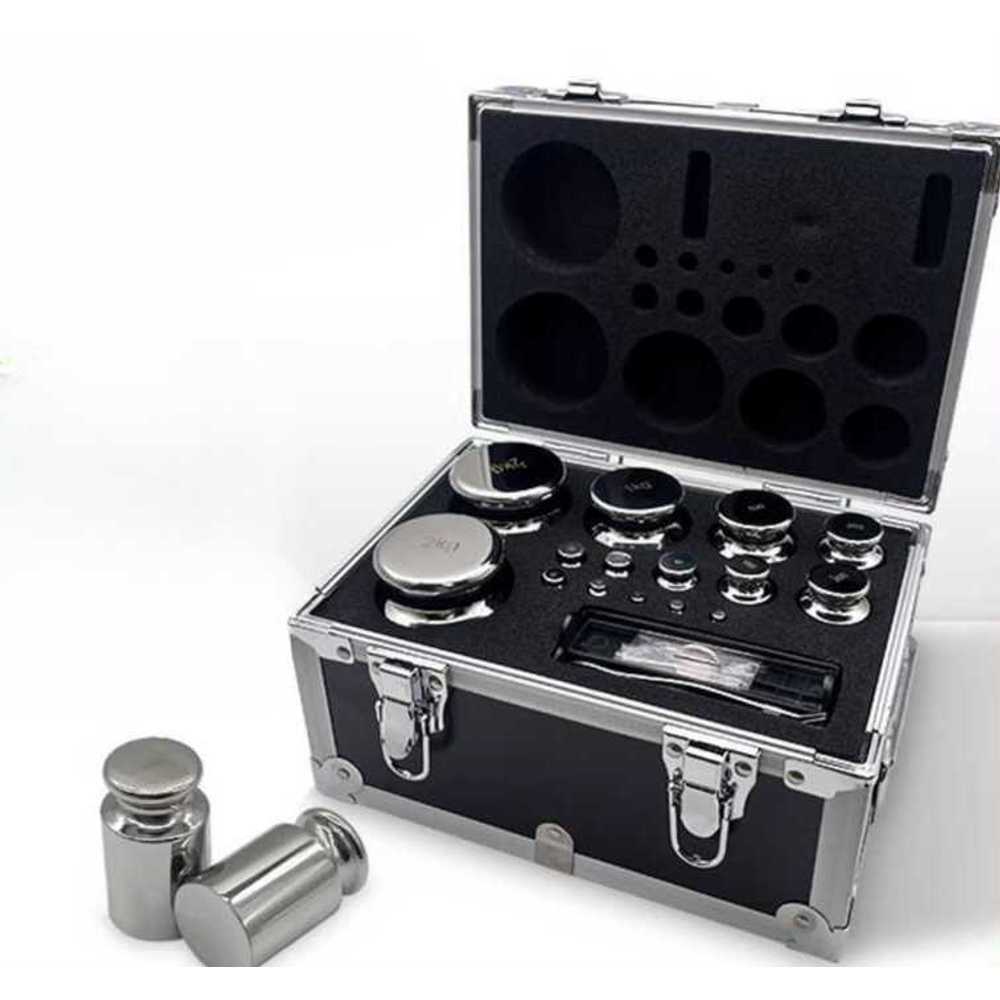 무게추 분동 보관함 실험기구 수납 케이스 정리 박스 M1 1mg-100g/21개/2Cr13 - 상세 이미지 2