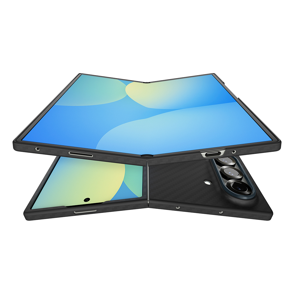 갤럭시 케이스 초슬림 카본 에어스킨 아라미드 블랙, 갤럭시Z 폴드7