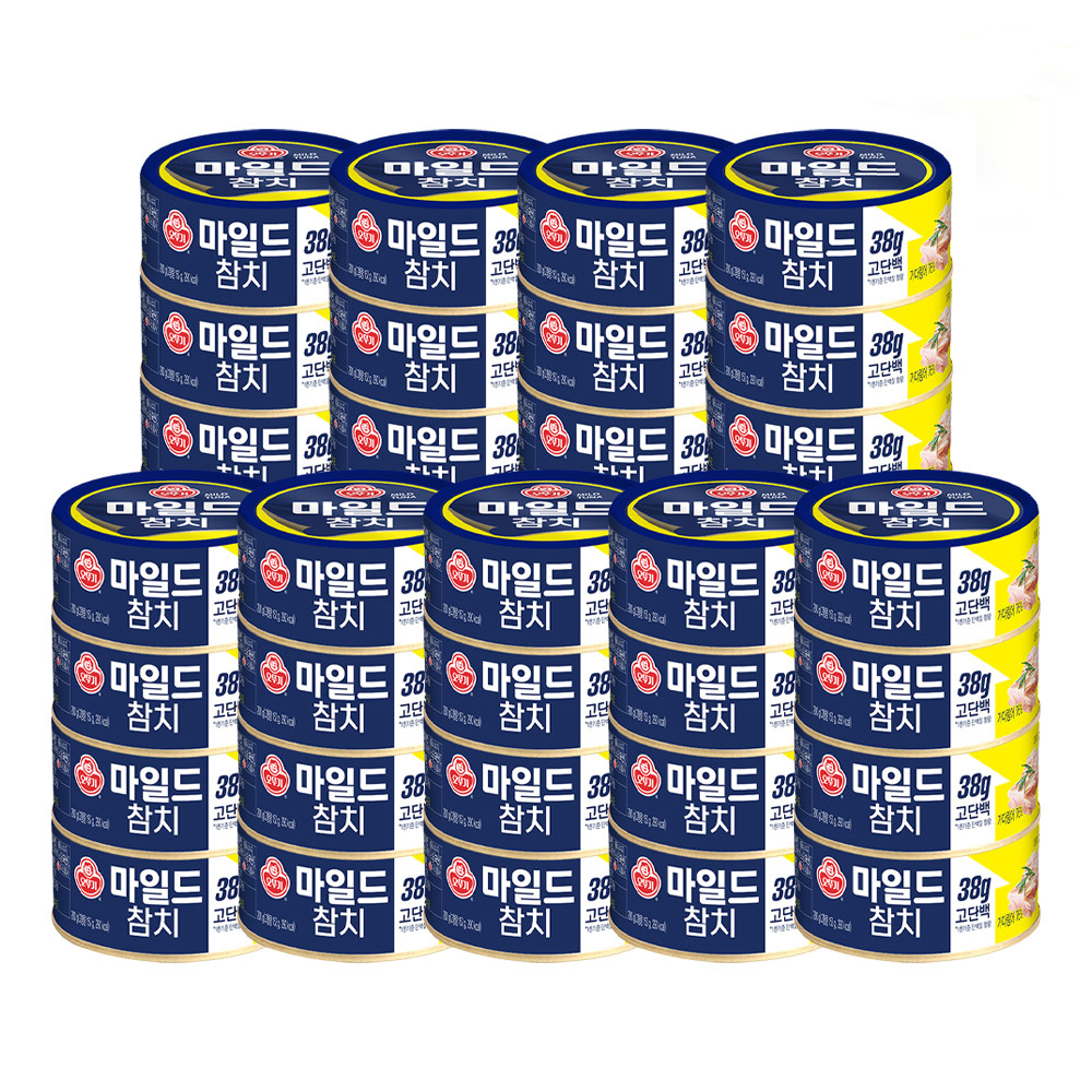 오뚜기 오뚜기참치 마일드 200g 36개 - 메인 이미지