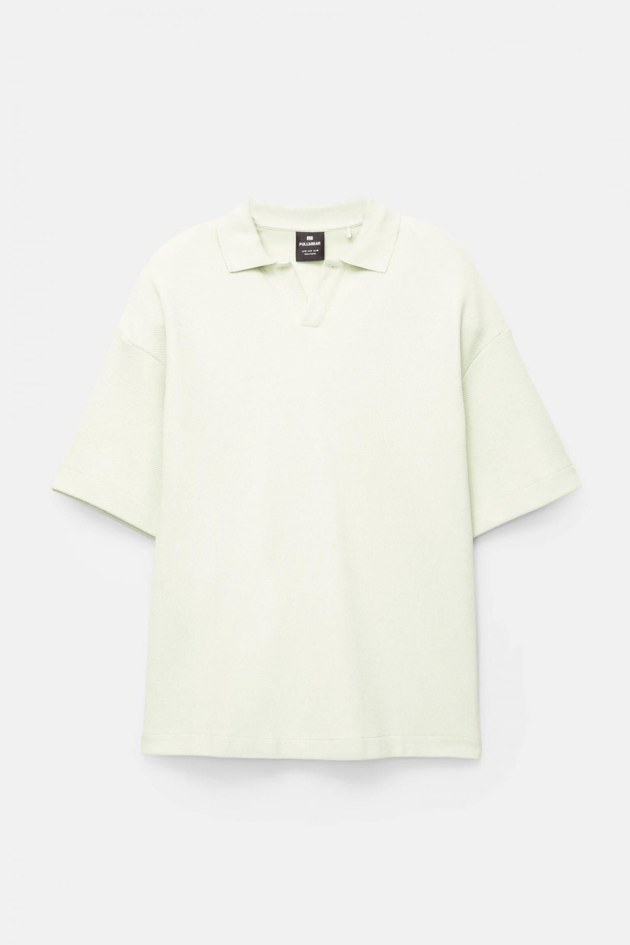 풀앤베어 박시핏 반팔 폴로 셔츠 7200/505 MOSS