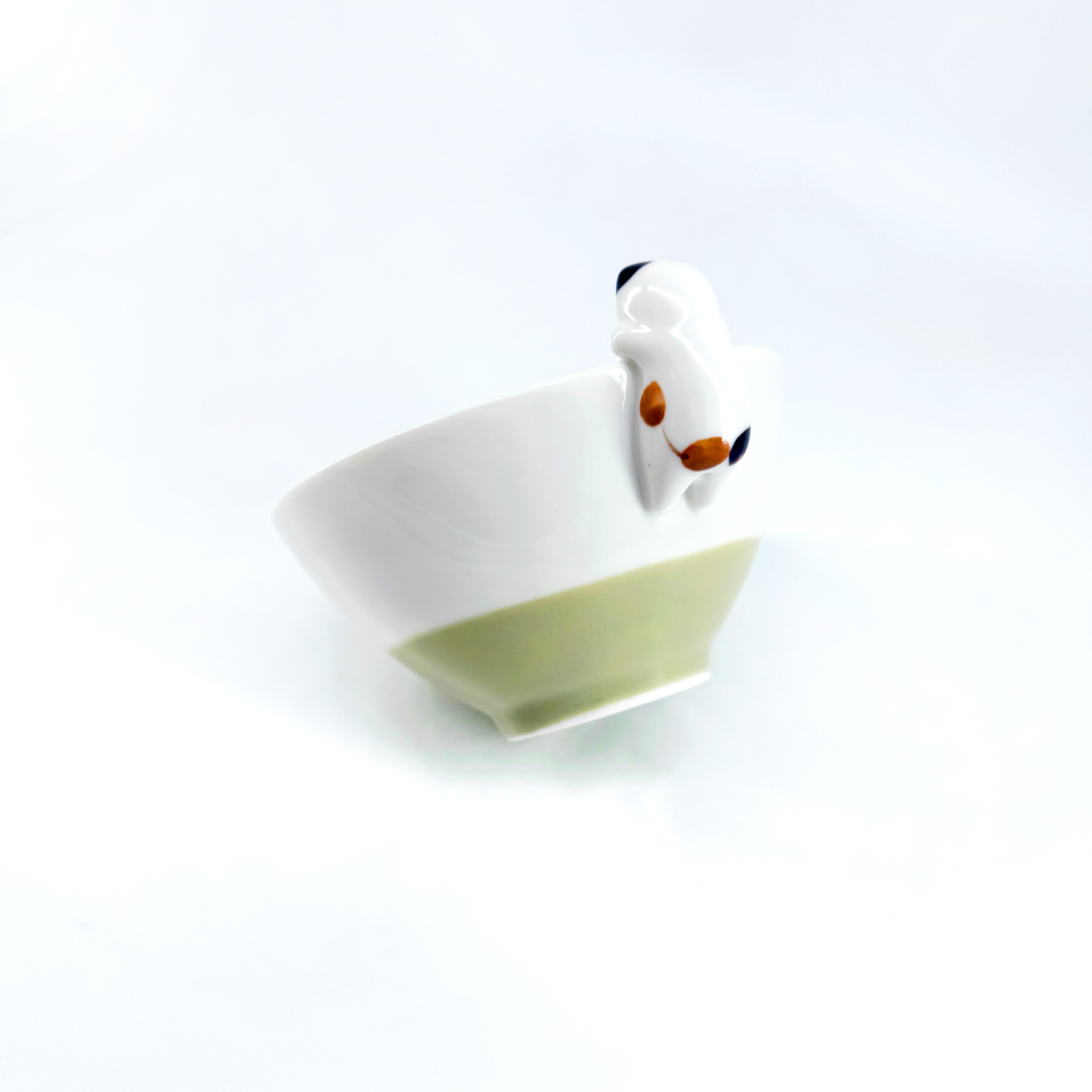 3D 고양이 도자기공기 (일본수입) - 상품 이미지