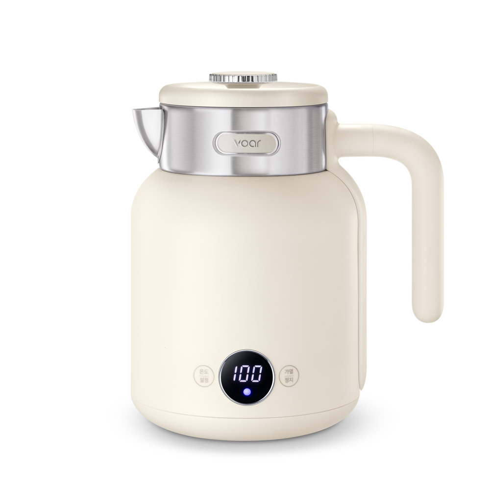 보아르 다이닝온 온도조절 전기포트 1.5L 올스텐 316 보온 커피포트 분유 대용량 주전자