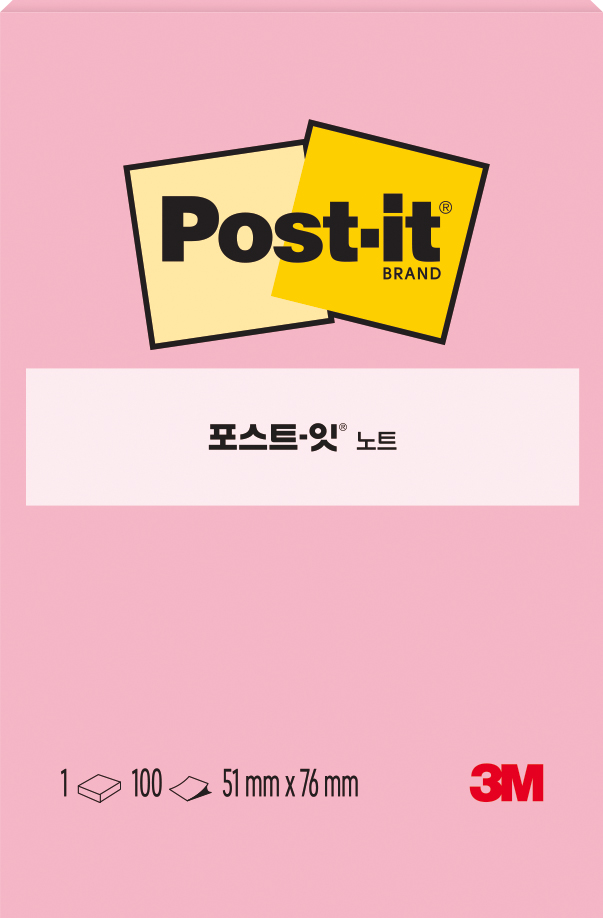 3M 포스트잇 직사각 656 100매 - 상세 이미지 2