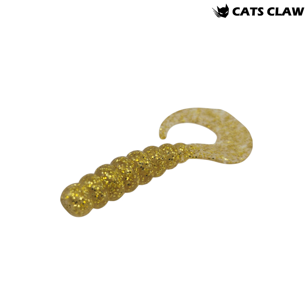 캣츠크로우 K그럽 쏘가리웜 003 골드, 5cm(2인치) - 메인 이미지