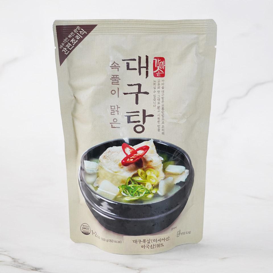 메가마트 청조푸드 속풀이 맑은 대구탕 500g - 상품 이미지