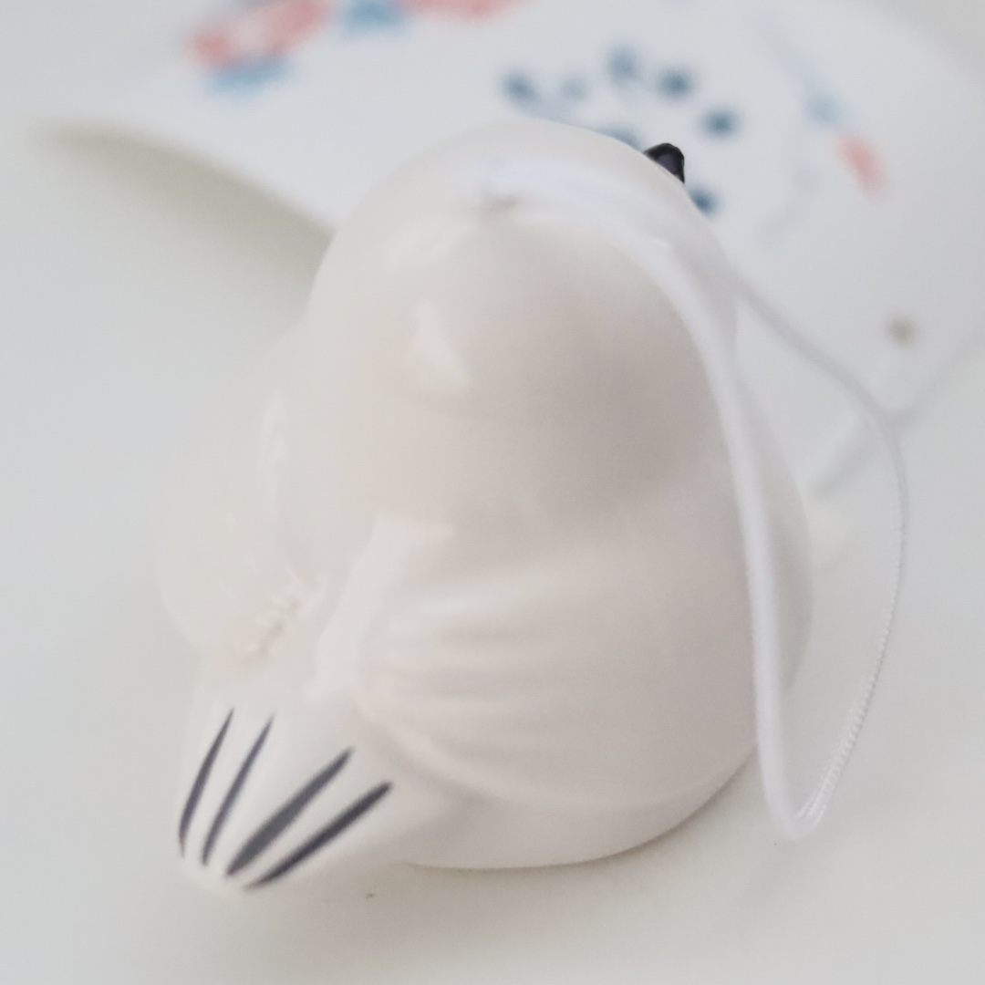 일본 도자기 섬오목눈이 시마에나가 후우링 풍경 새모양 귀여운 감성소품