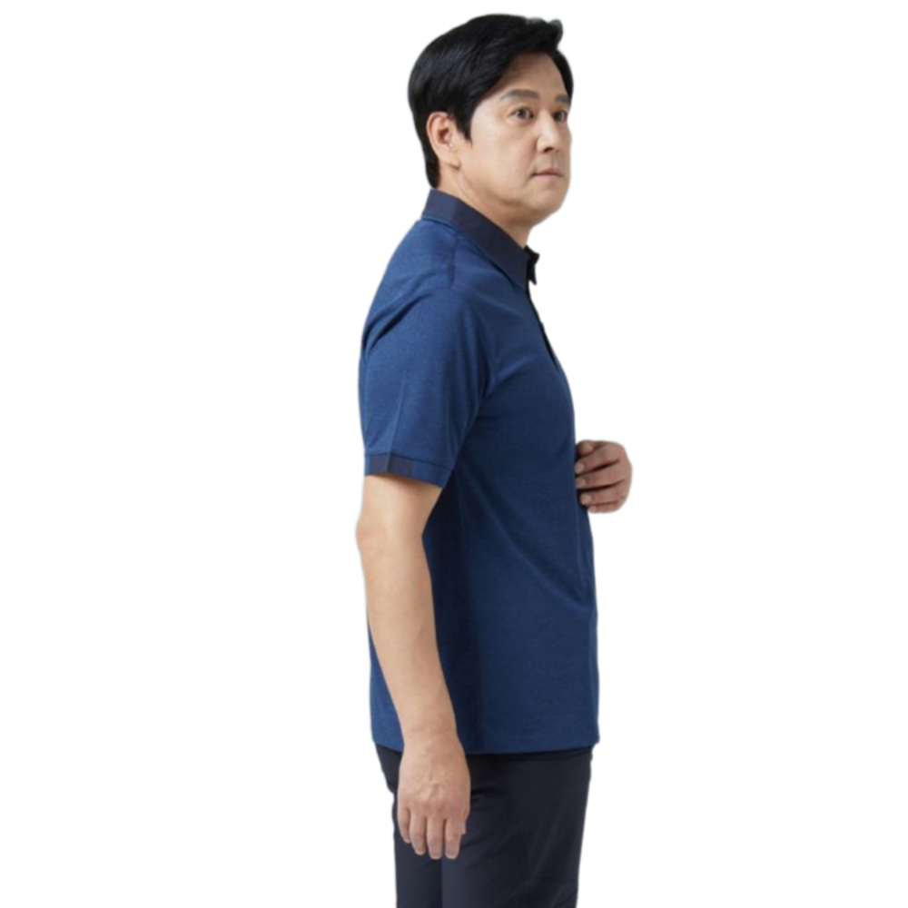 아트윈 T-151 기능성 반팔 티셔츠 단체복 작업복 여름 쿨티 냉감티 네이비 이미지 7