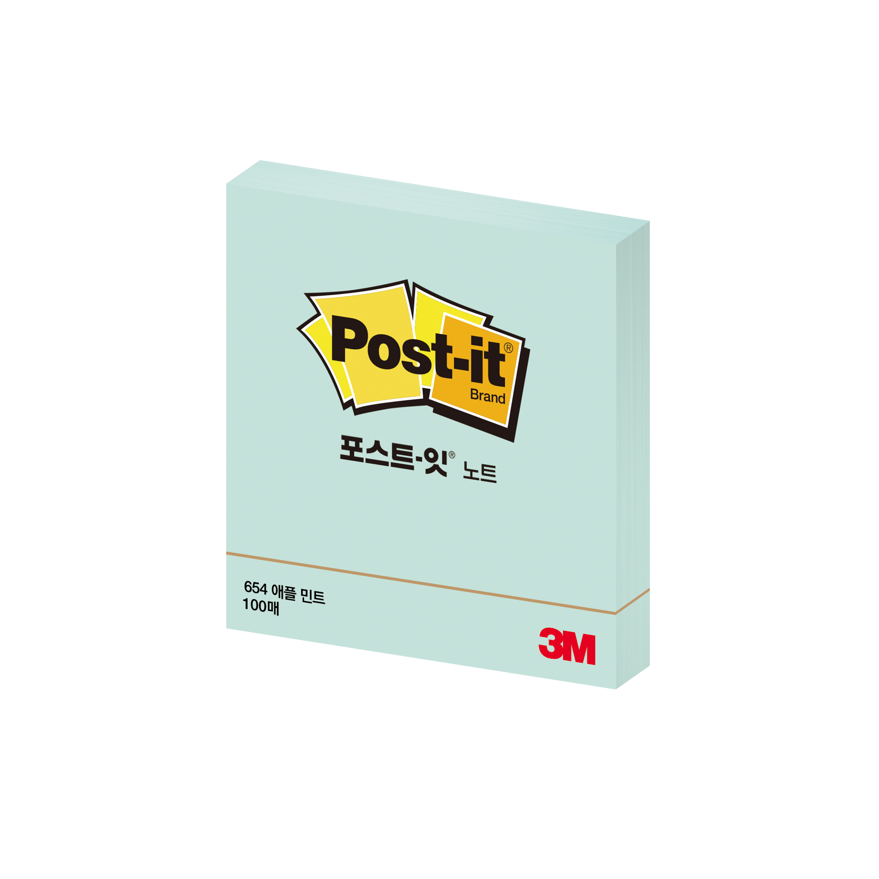 3M 포스트잇 정사각 654 100매 - 상세 이미지 4