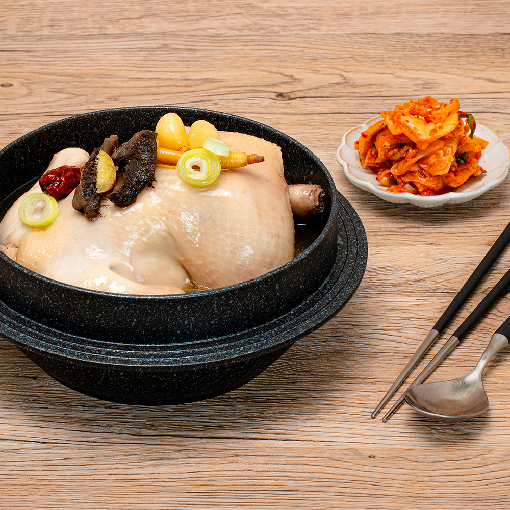 초복 중복 말복 복날맞이 간편 냉동 보양식 능이 닭 백숙 1.6kg, 1개