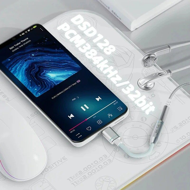 FiiO JA11 C타입 고해상도 DAC 이어폰 젠더 어댑터 JA11 Black - 상세 이미지 4