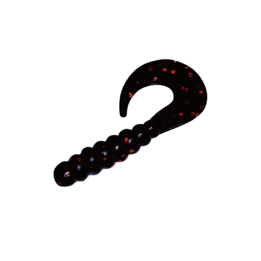 캣츠크로우 K그럽 쏘가리웜 007 블랙 레드, 5cm(2인치) - 상세 이미지 2