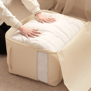 그란덱스 옥스포드 이불정리함 이불보관함 이불수납함 패딩 옷 이불가방 패브... 실사용 후기 | 효과 있을까? - 상품 이미지 1