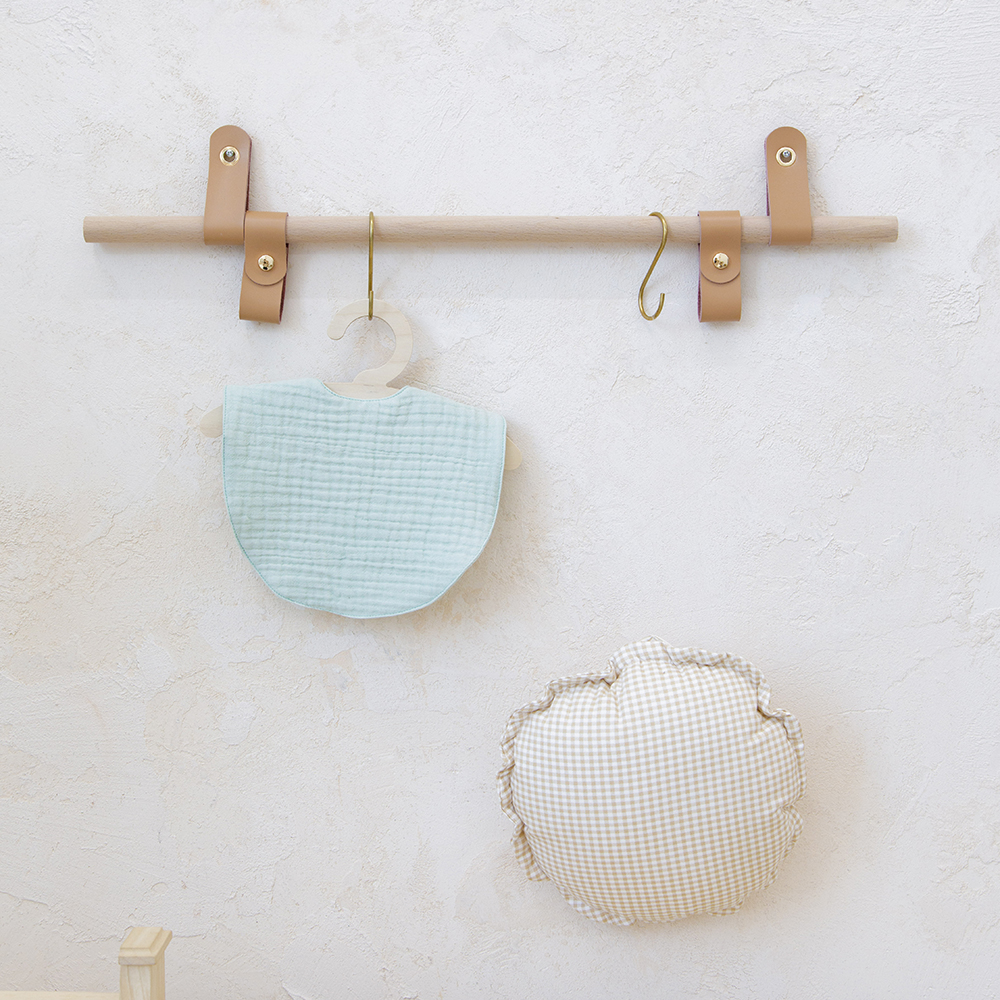 6중 요루거즈 턱받이 사계절 신생아 아기 빕 침받이 순면