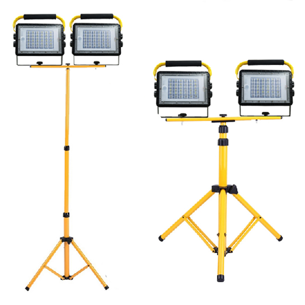 LED 충전식 야외 조명등 랜턴 작업등 투광기 150W 휴대용 각도 조절 다용도 공장 - 상품 이미지